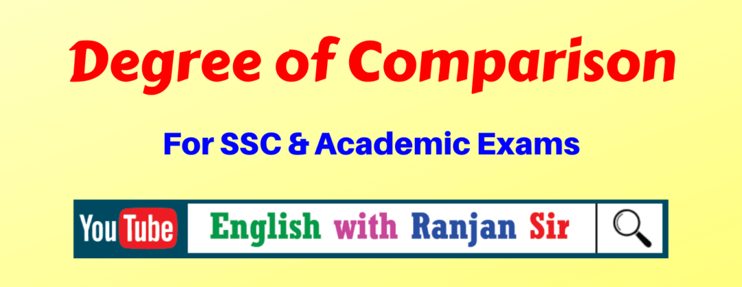 English Grammar Degree of Comparison Rules