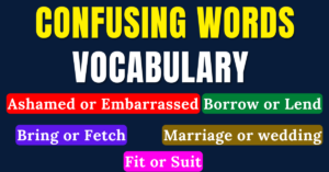 Confusing Words in English