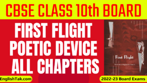 CBSE Class 10 All Chapters Poetic Device