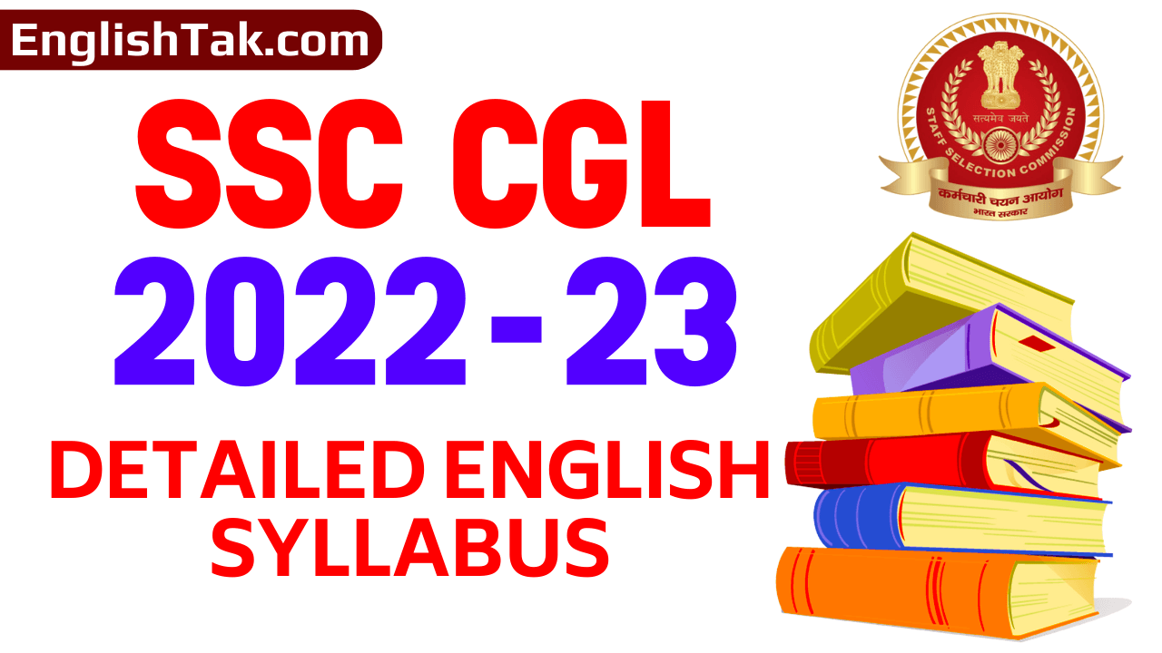 SSC CGL English Syllabus