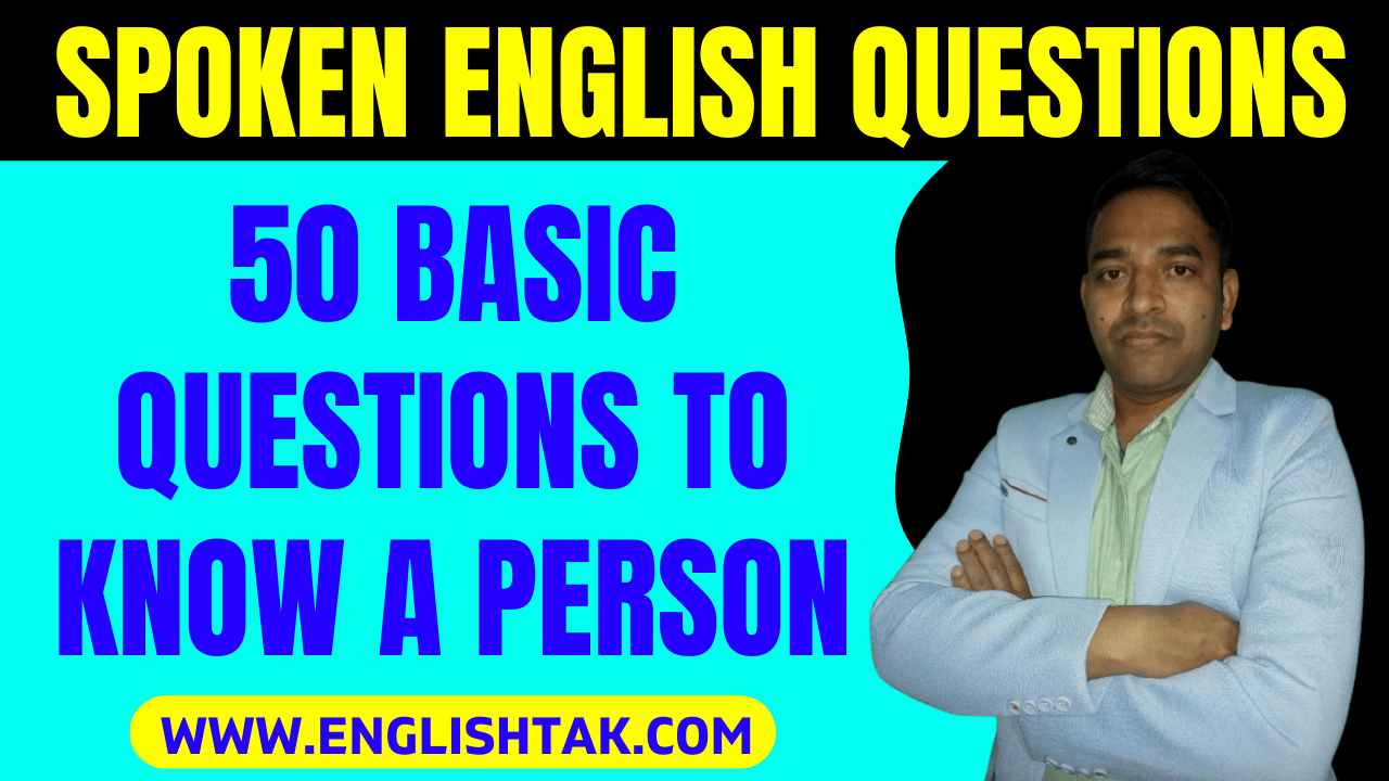50 Basic Questions to Know a Person