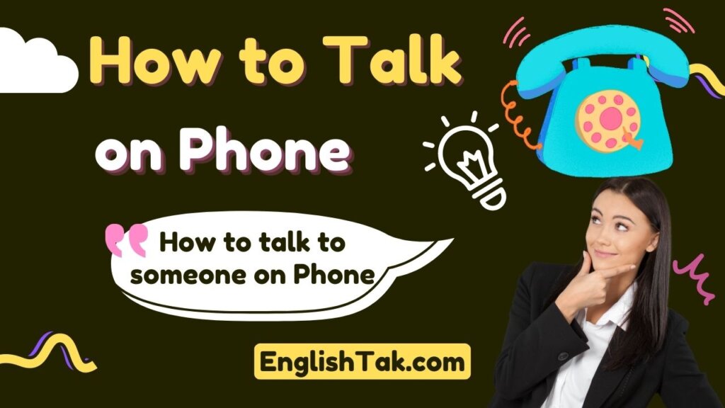 Telephone Conversation In English How To Talk On Phone In Eng 