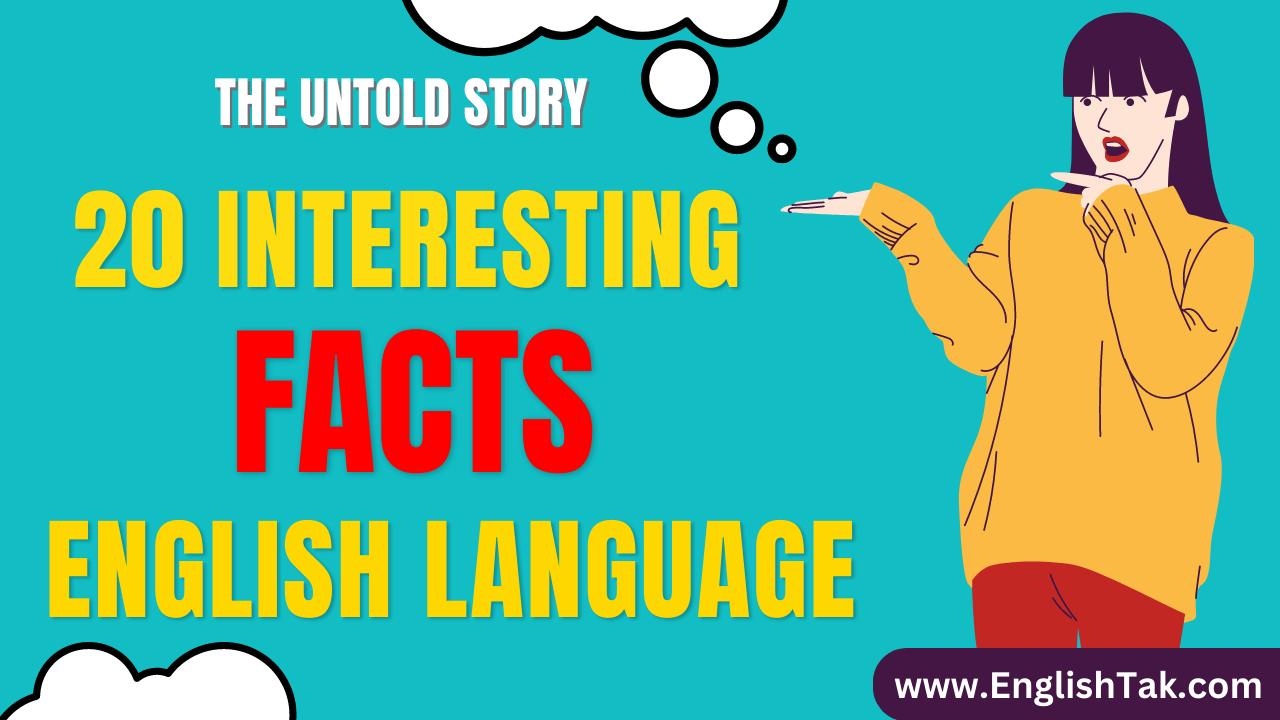 most interesting facts about english language Archives - English ...