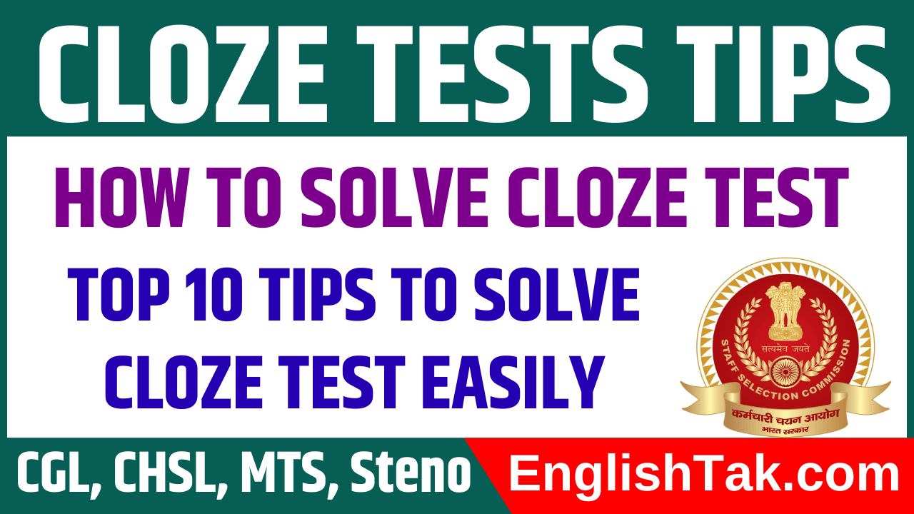 How to Solve Cloze Test