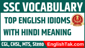 English Idioms with Hindi Meaning