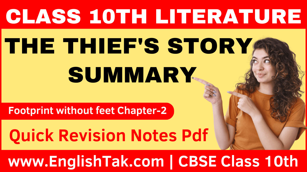 The thief's Story Summary