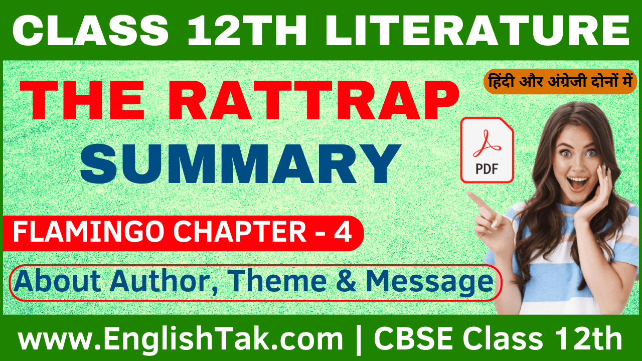 The Rattrap Summary Class 12