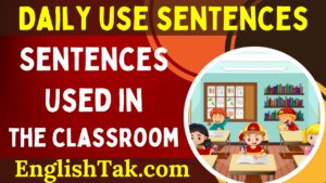 Daily Used English Sentences with Hindi - EnglishTak.com