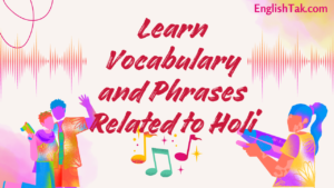 Holi Related Words In English
