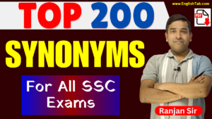 200 Synonyms Asked in SSC Exams