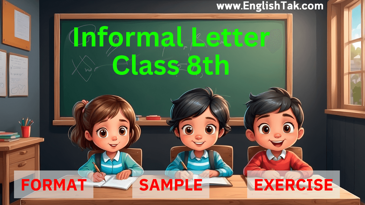 CBSE Class 8 English Informal Letter Writing Archives - English Grammar ...